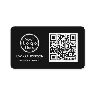 QR Code Business Logo | Gold Modern Professional