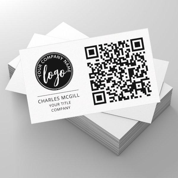 QR Code Business Logo | Modern Professional