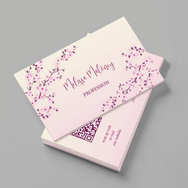 QR Code | Cherry Blossom Pink