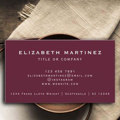 QR Code Company Logo Professional Front and Back