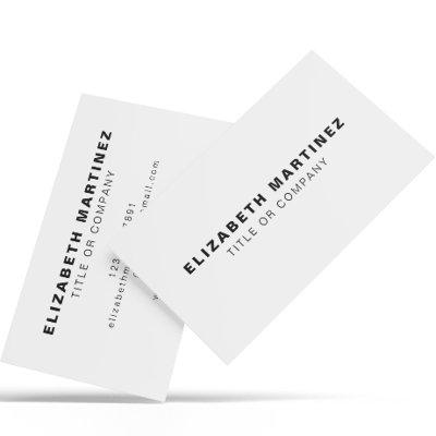 QR Code Company Logo Professional Front and Back