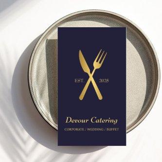 QR Code Cutlery Chef Caterer Catering Services