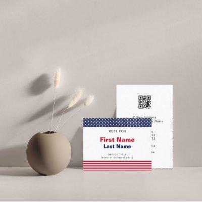 QR Code Elegant Election Campaign