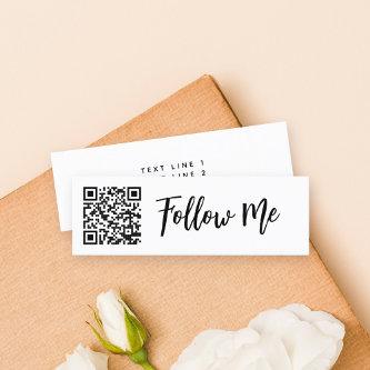 QR code Follow Me Professional Business Instagram Mini