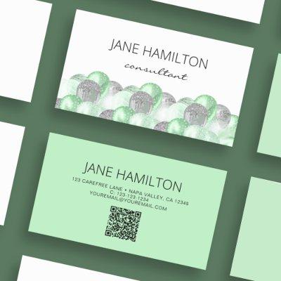 QR Code Glitter Balloons