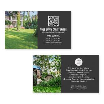 QR code Lawn Care  with photos