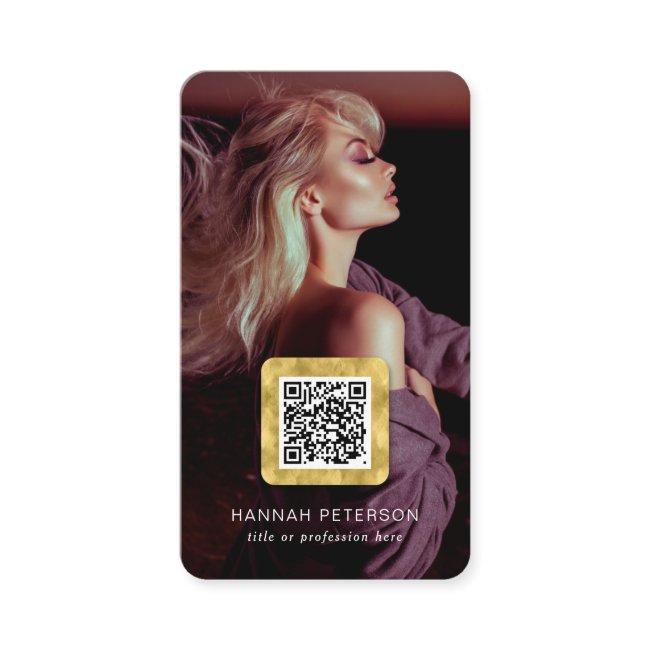QR code model artist dancer performance photo