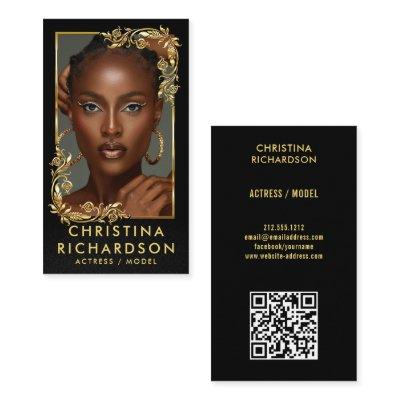 QR code Models dancers actress photographer photo