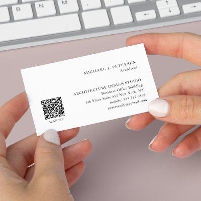 QR CODE Modern minimalist professional basic