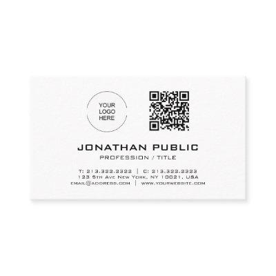 QR Code Modern Template Elegant Barcode Trendy
