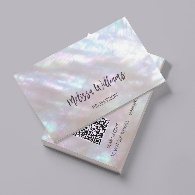 QR Code | Mother-of-pearl Shimmering