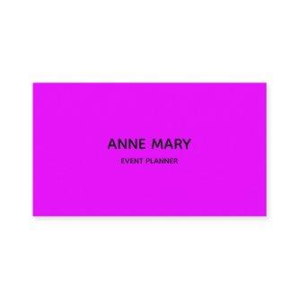 QR Code Neon Pink Purple Violet Modern Girly