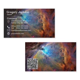 QR Code Orion Nebula Space Galaxy