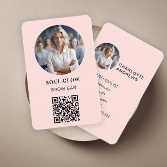 QR-Code, Photo, Salon