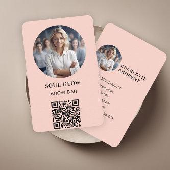 QR-Code, Photo, Salon