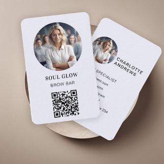 QR-Code, Photo, Salon