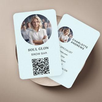 QR-Code, Photo, Salon