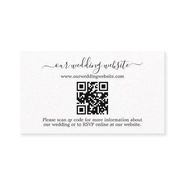 QR Code Photo Wedding RSVP Online