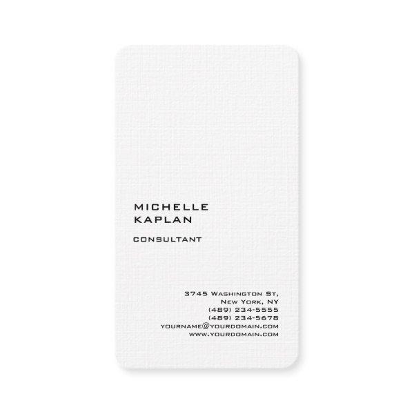 QR Code Premium Linen Modern Exclusive