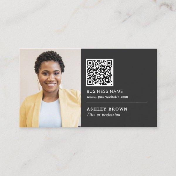QR code professional networking real estate agent