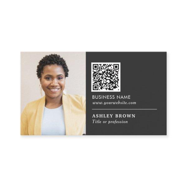 QR code professional networking real estate agent