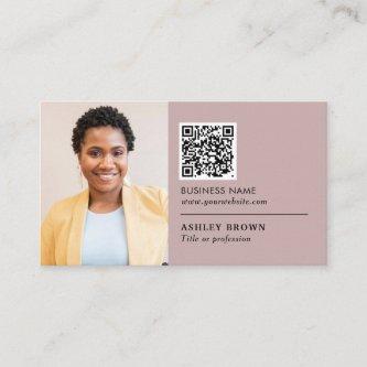 QR code professional networking real estate agent