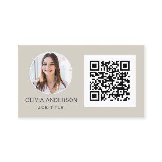 QR Code Professional Photo Terra Cotta Earth Tone