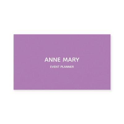 QR Code Purple White Lavender Modern Professional