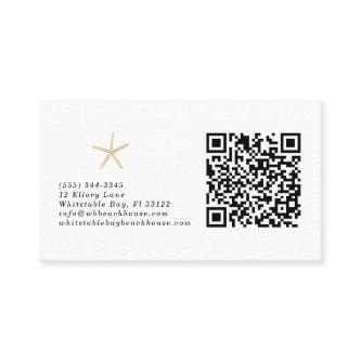 QR Code Seashells Beach House Cottage B&B