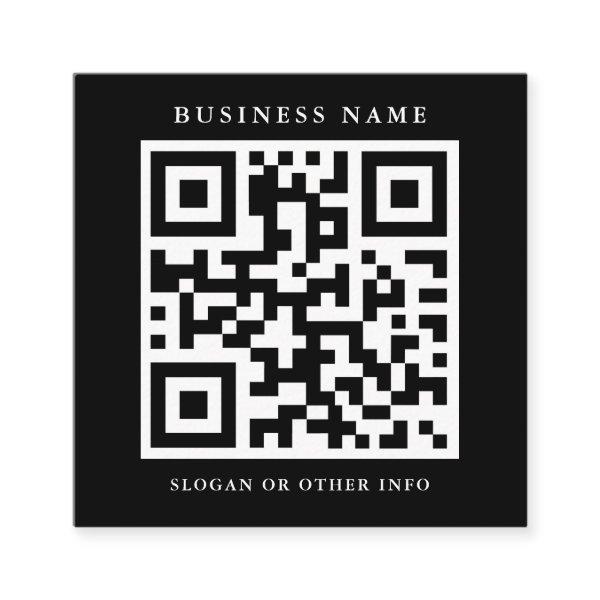 QR Code Simple Black Square