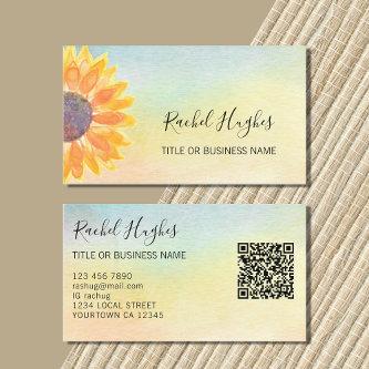 QR Code Sunflower