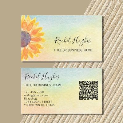 QR Code Sunflower