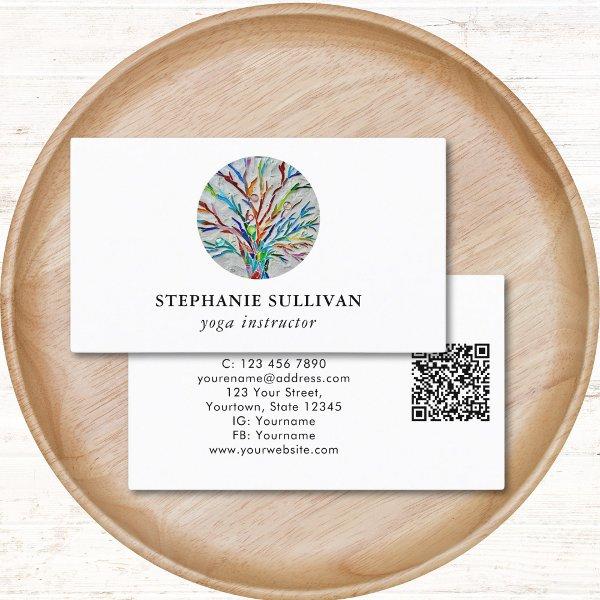 QR Code Tree of Life Yoga Instructor