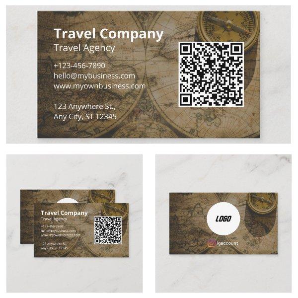 QR Code Website Travel Agency