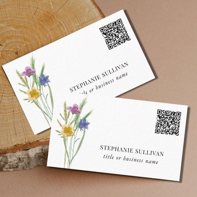 QR Code Wildflower Professional