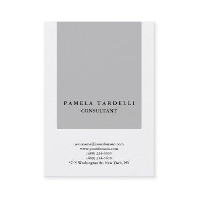 Quality Grey & White Unique Modern Trendy