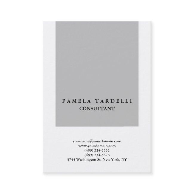 Quality Grey & White Unique Modern Trendy