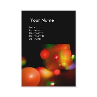 QUANTUM BUBBLES  MONOGRAM Vibrant red