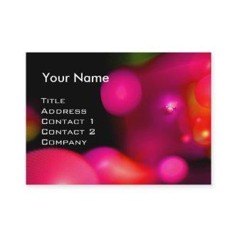 QUANTUM BUBBLES  MONOGRAM Vibrant red