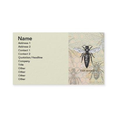 Queen Bee Bug Insect Antique Illustration