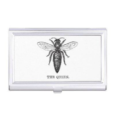 Queen Bee Illustration Classic Drawing  Holder