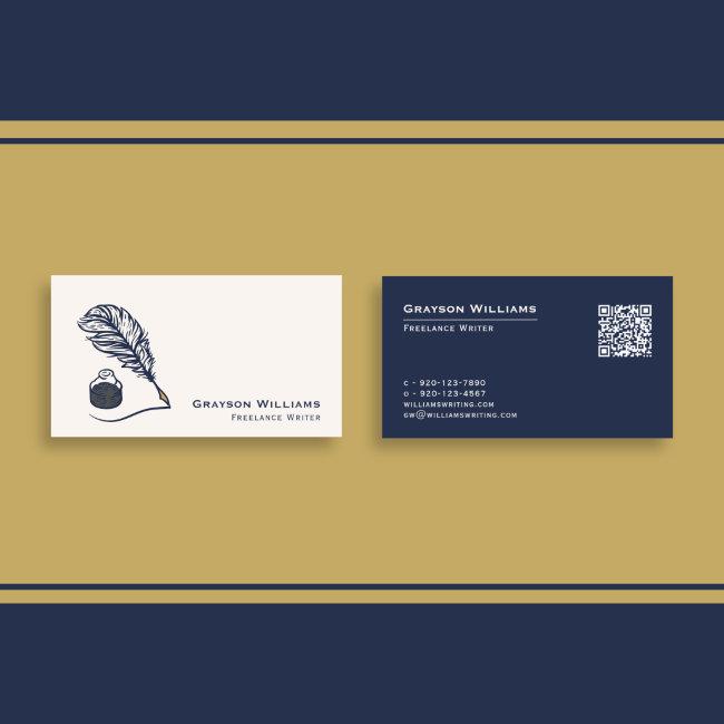 Quill Freelance Writer QR Code