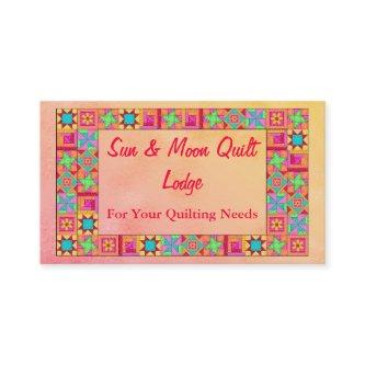 Quilt Block Art Patchwork Border Promotion