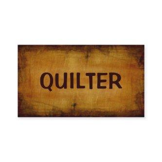 Quilter Antique