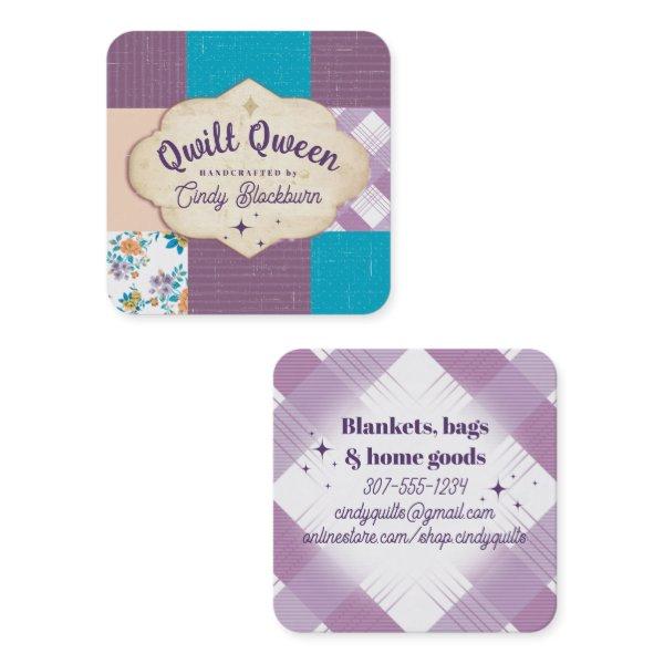Quilter quilting block quilt fabric crafts floral  square