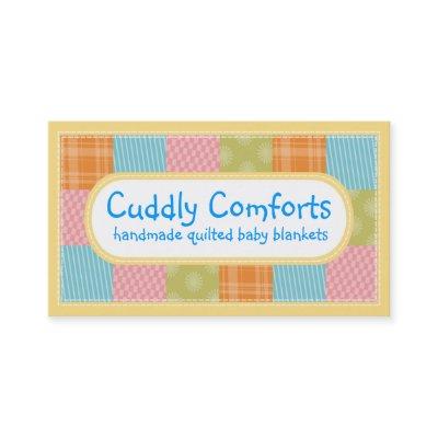 Quilting quilters fabric swatches crafts biz cards