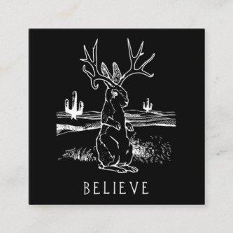 Rabbit Gift | Believe Jackalope Square