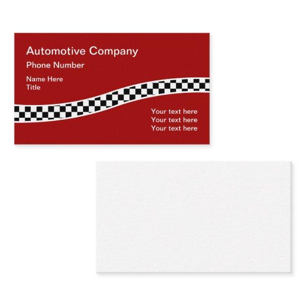 Racing Checkered Flag Background Automotive Design