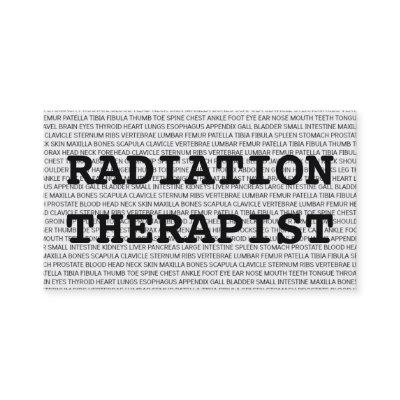 Radiation Therapist Medical Words