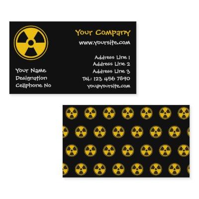 Radioactivity Warning